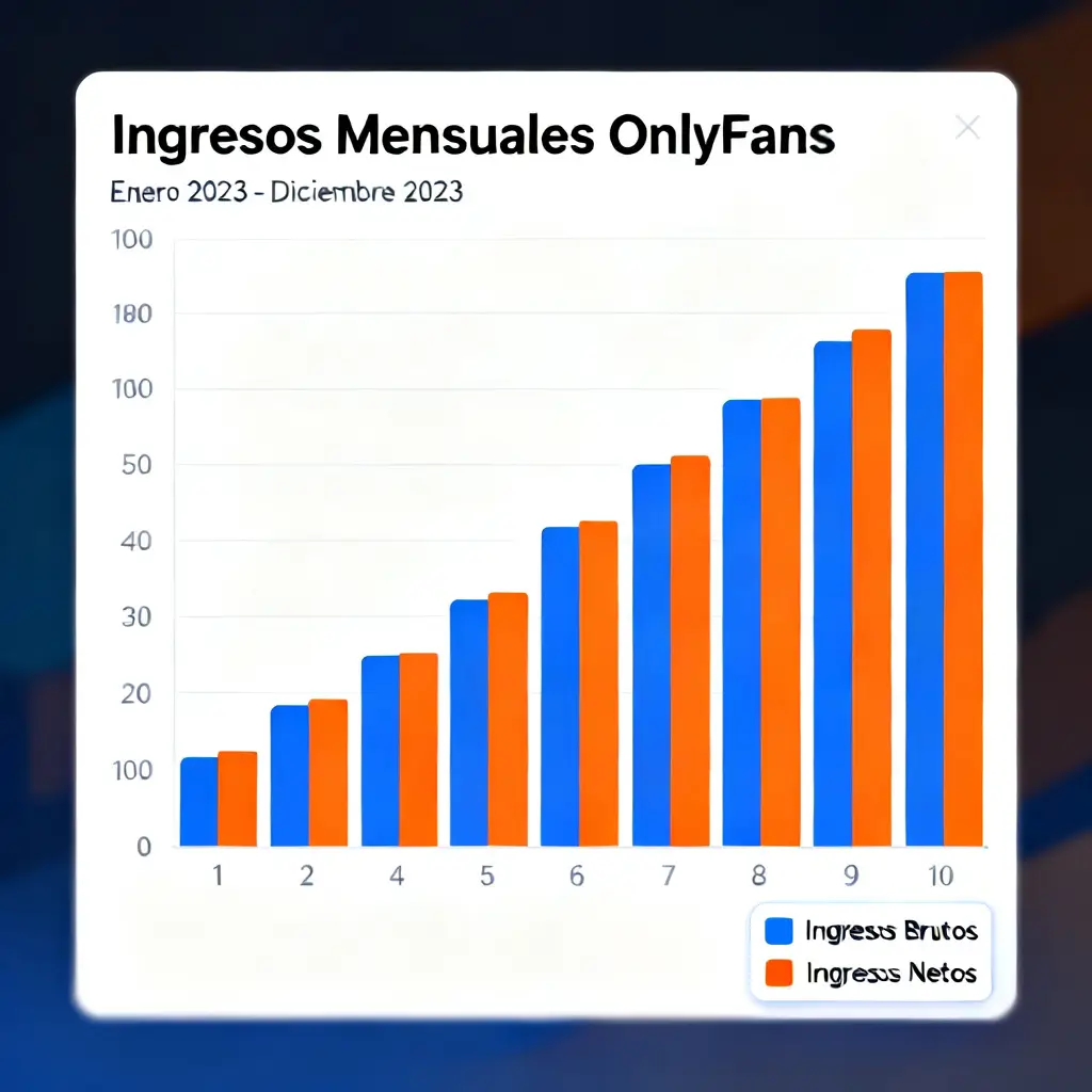 Ganancias de creadoras en el top 1% de OnlyFans