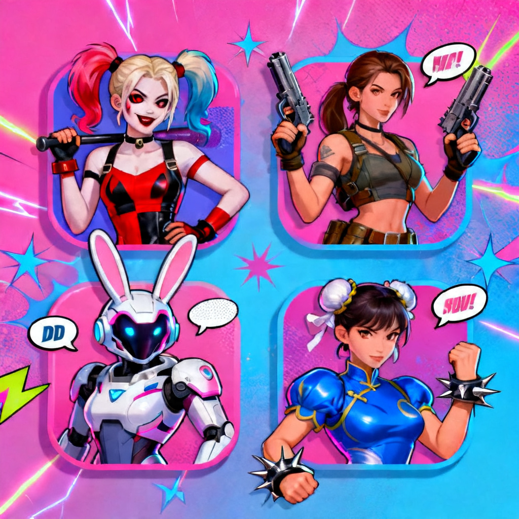 Dirección de personaje y estética para cosplay erótico