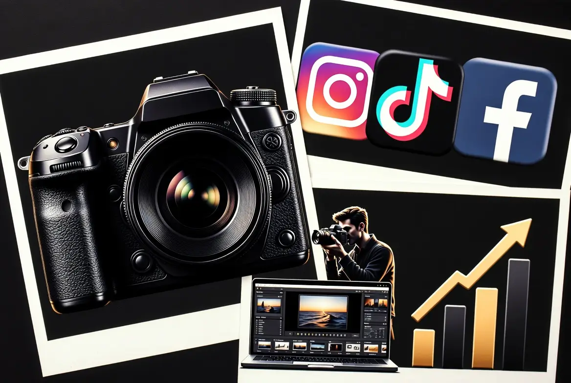 Servicios para creadoras de contenido: fotografía, edición, community manager
